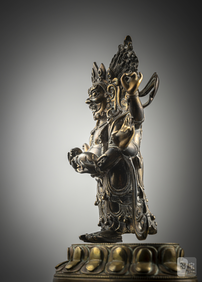 A BRONZE TANTRIC DIVINITY - 图5